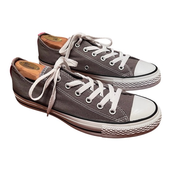 Converse Chuck Taylor Gray/Pink All Star Double Tongue Size 9 - Picture 7 of 10